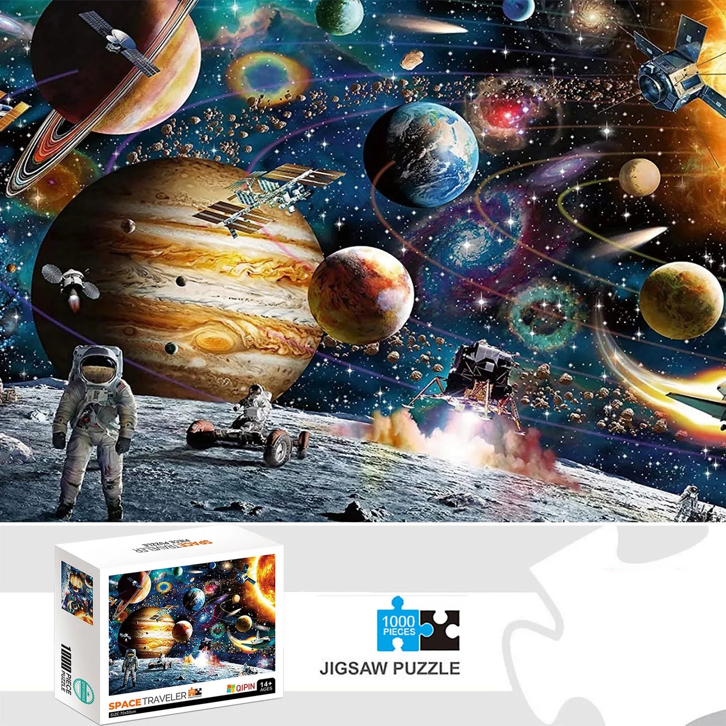 1000 Pieces Space Traveller Jigsaw Puzzle 