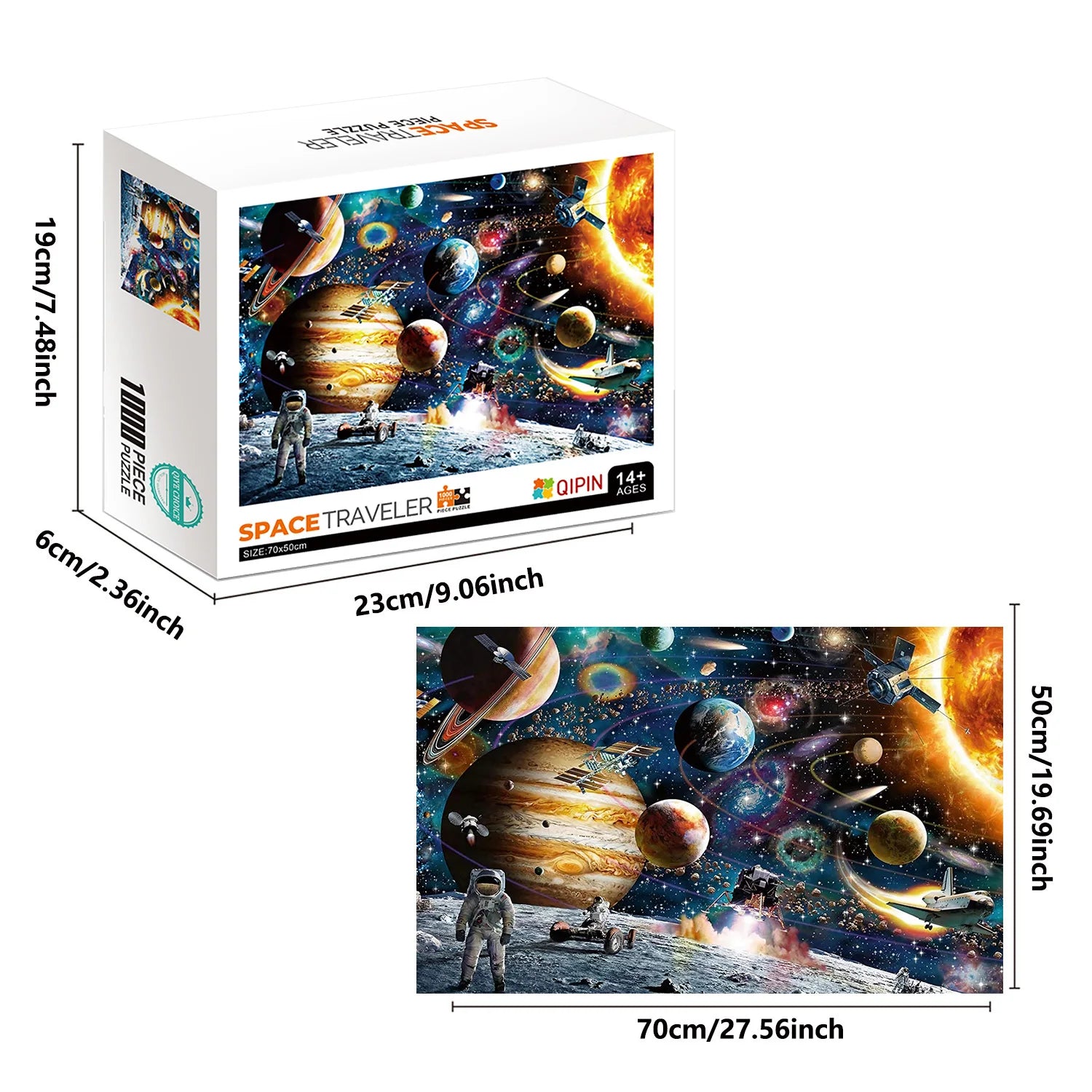 1000 Pieces Space Traveller Jigsaw Puzzle 