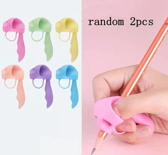 2Pcs/Set Montessori Early Learning Baby Hold Pencil Corrector