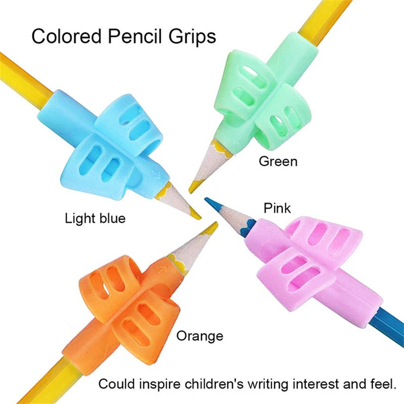 2Pcs/Set Montessori Early Learning Baby Hold Pencil Corrector