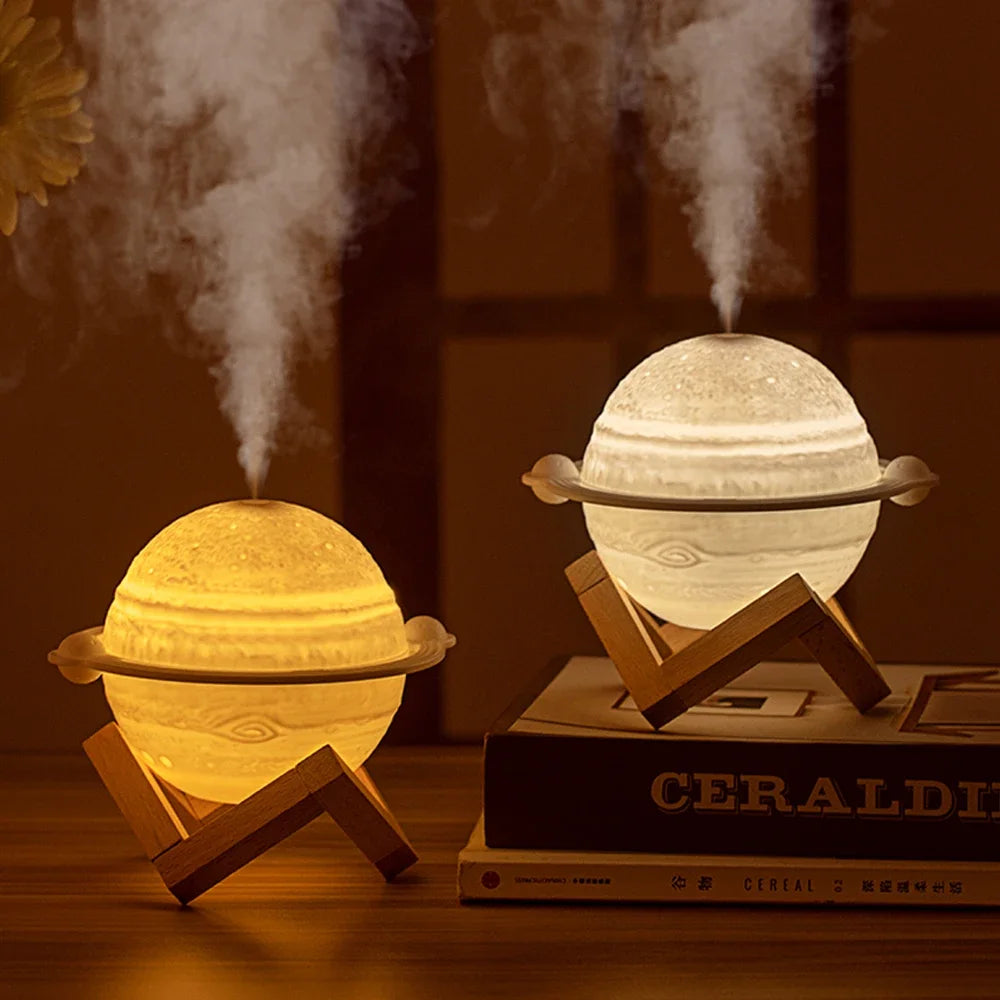 New Little Night Light Planet Humidifier 