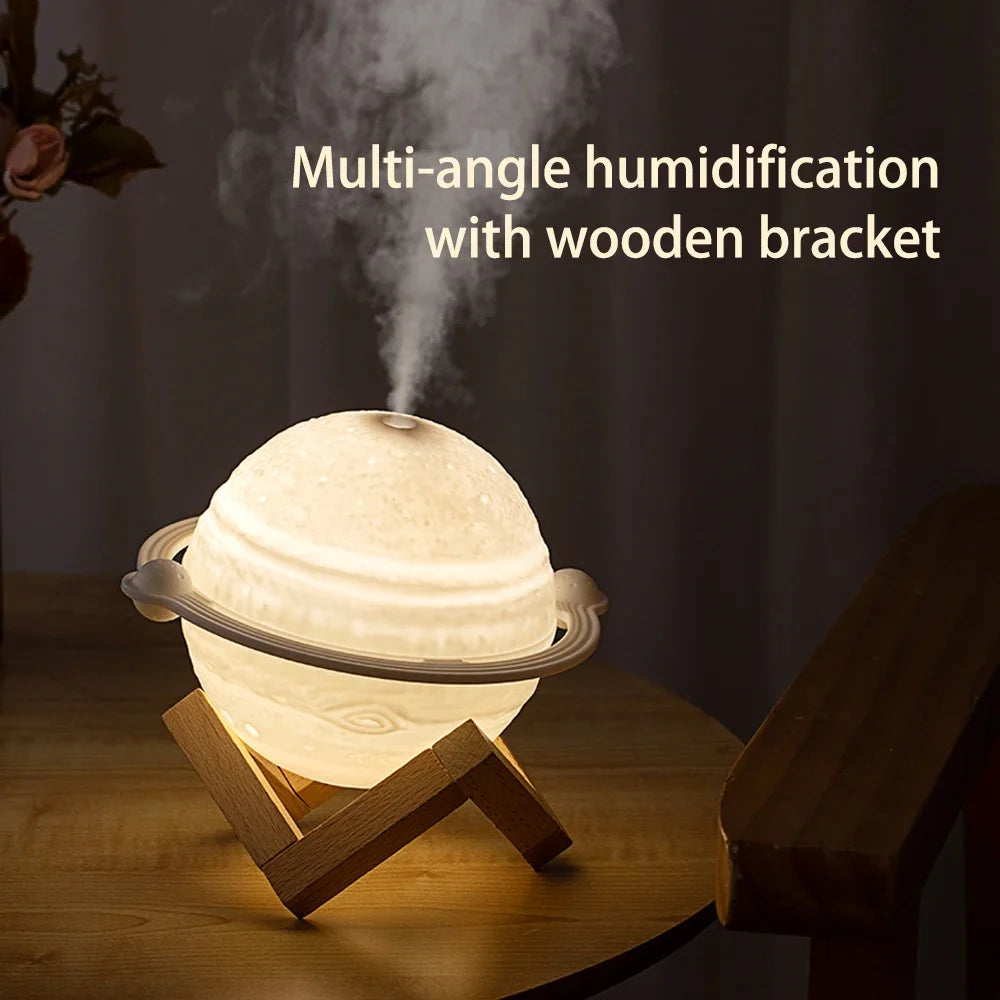 New Little Night Light Planet Humidifier 